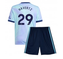 Arsenal Kai Havertz #29 Koszulka Trzecia dzieci 2024-25 Krótki Rękaw (+ krótkie spodenki)